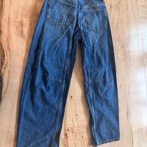Madewell Women’s Darted Barrel Leg Jeans